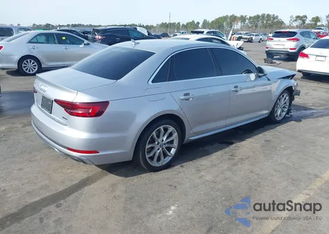 2019 Audi A4 45 Premium from USA, damaged, VIN WAUDNAF42KA006833